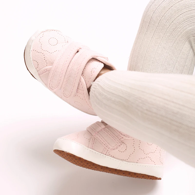 Повседневная Обувь Для Кроватки На Мягкой Подошве С Цветочным Принтом Девочек