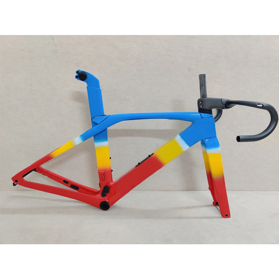

2022 TOP T1100 SLR Carbon Frame Road Bike UD Disc Brake Bicycle Racing Framese Frameset Handlebar DPD XDB Available