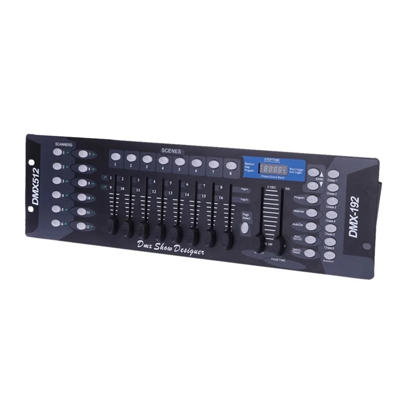 1 Piece 192 DMX Controller Console For LED Par Moving Head Laser Spotlights EU Plug