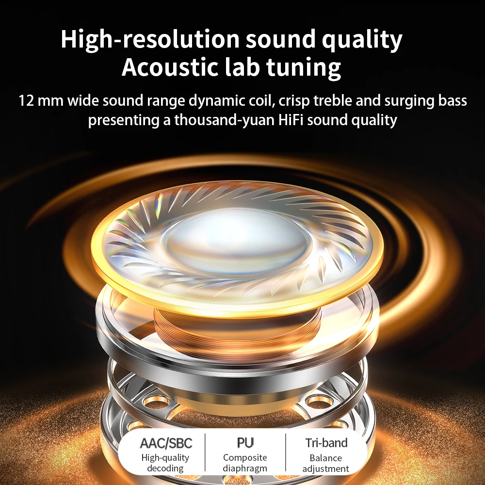 

SmartDevil S06 ANC Wireless TWS Bluetooth 5.2 Earphones Active Noise Cancellation, in-Ear Mics Handfree Phone Earbuds