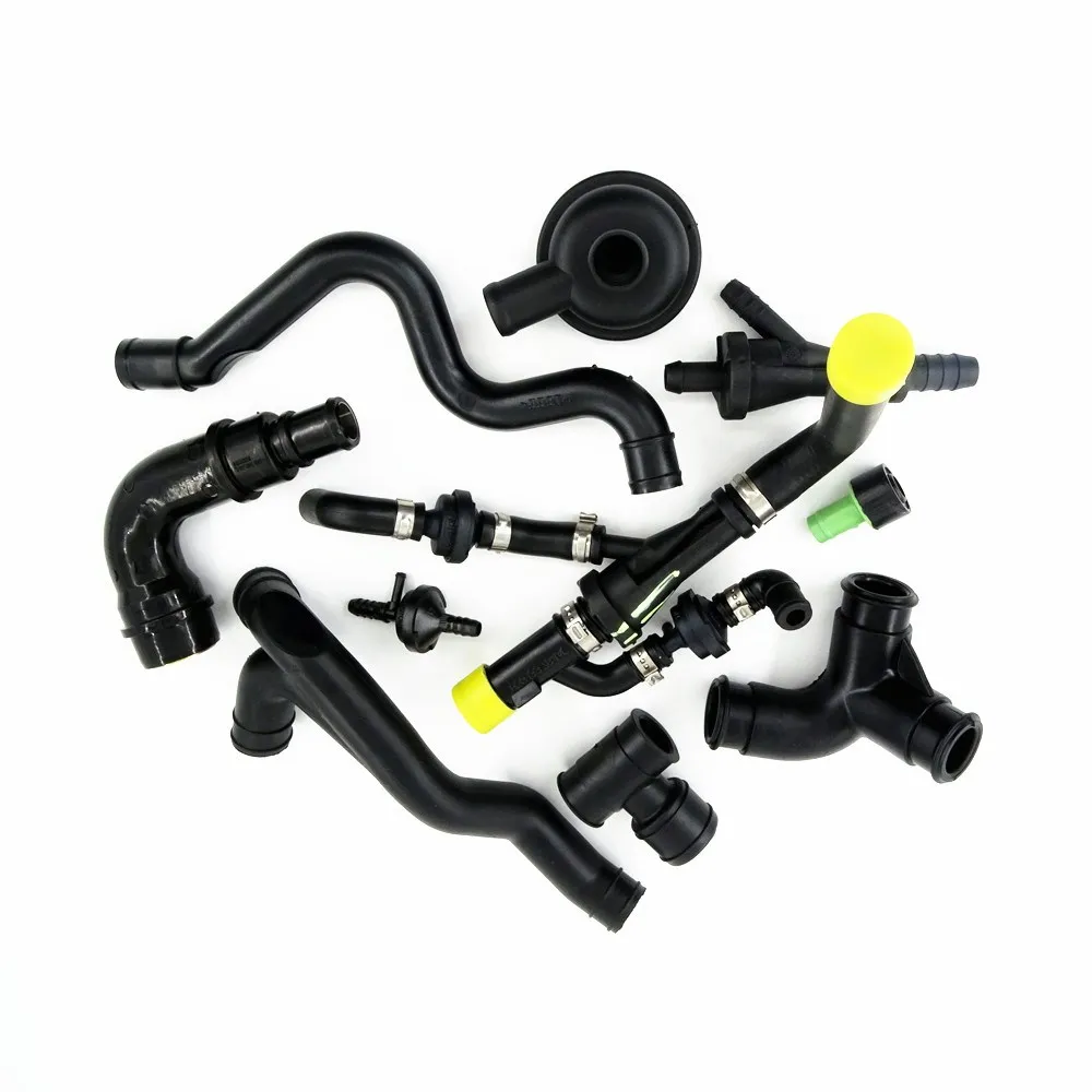 

Для VW Bora Passat Seat Ibiza Ooctavia Superb Audi A3 A4 A6 TT Qty10 1.8T Комплект клапанов дыхательного шланга картера 058 133 753D