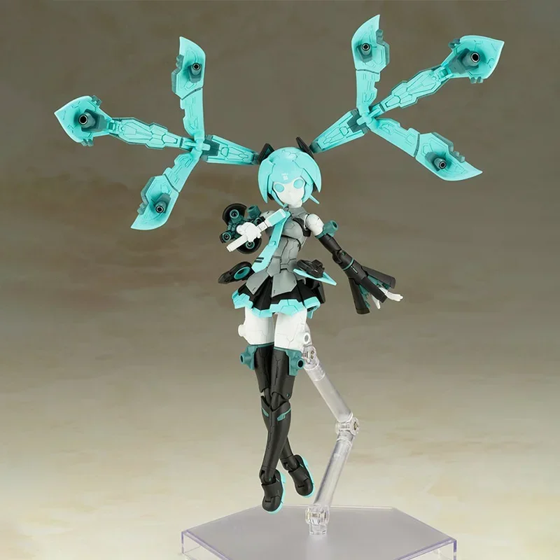 Фото Оригинальная сборная модель Kotobukiya Vocaloid Hatsune Miku Frame Artist 1/100, фигурка мобильного костюма, 15,9 см, игрушка-конструктор №4