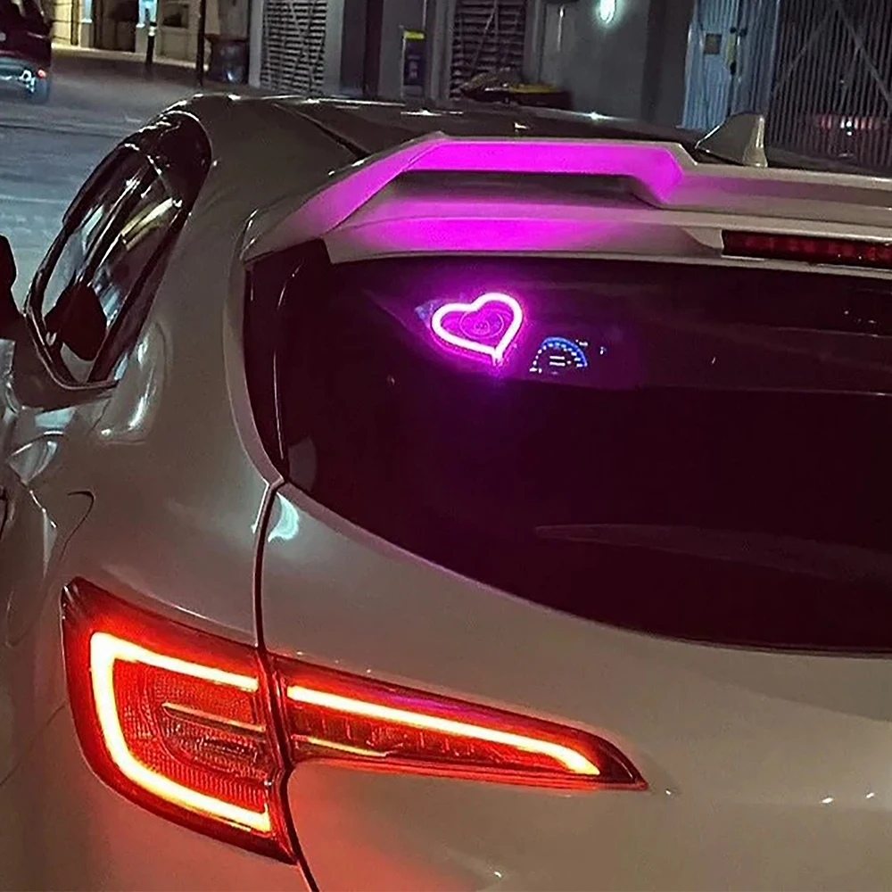 Декоративное окружающее освещение салона автомобиля Атмосферная лампа в форме