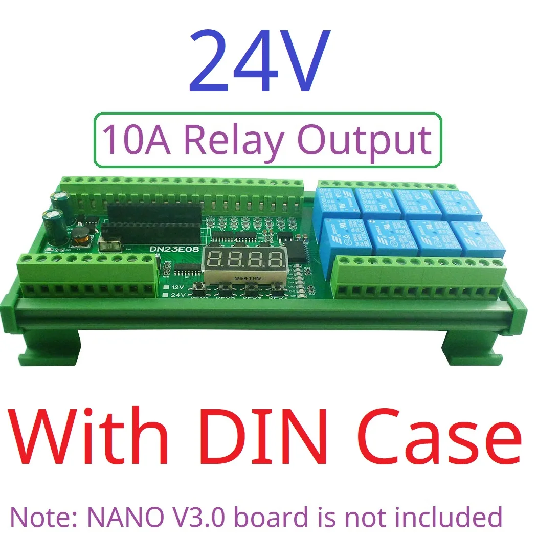

Расширительная плата ввода-вывода ELETECHSUP для Arduino Nano Modbus RTU