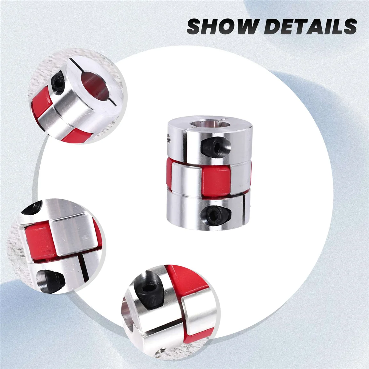 10 мм x 14 алюминиевый гибкий вал стандартный соединитель вала