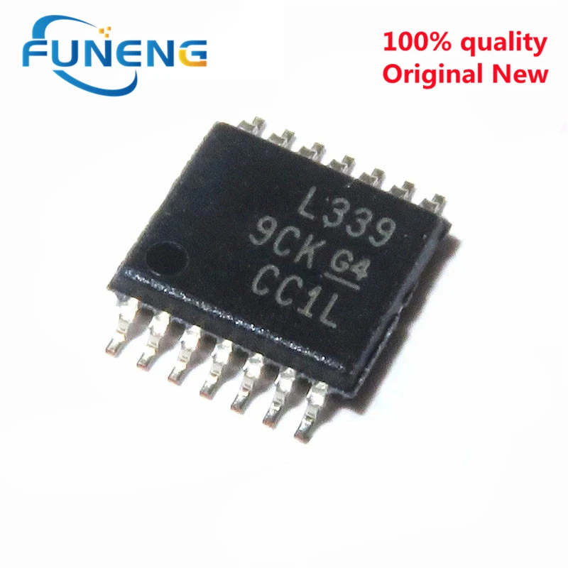 10 шт. LM339PWR TSSOP LM339 TSSOP14 LM339PW L339 TSSOP-14 | Электронные компоненты и принадлежности