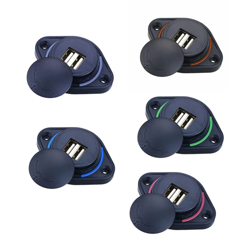 

Зарядное устройство с двумя USB-портами, 12/24 В, 3,1 а