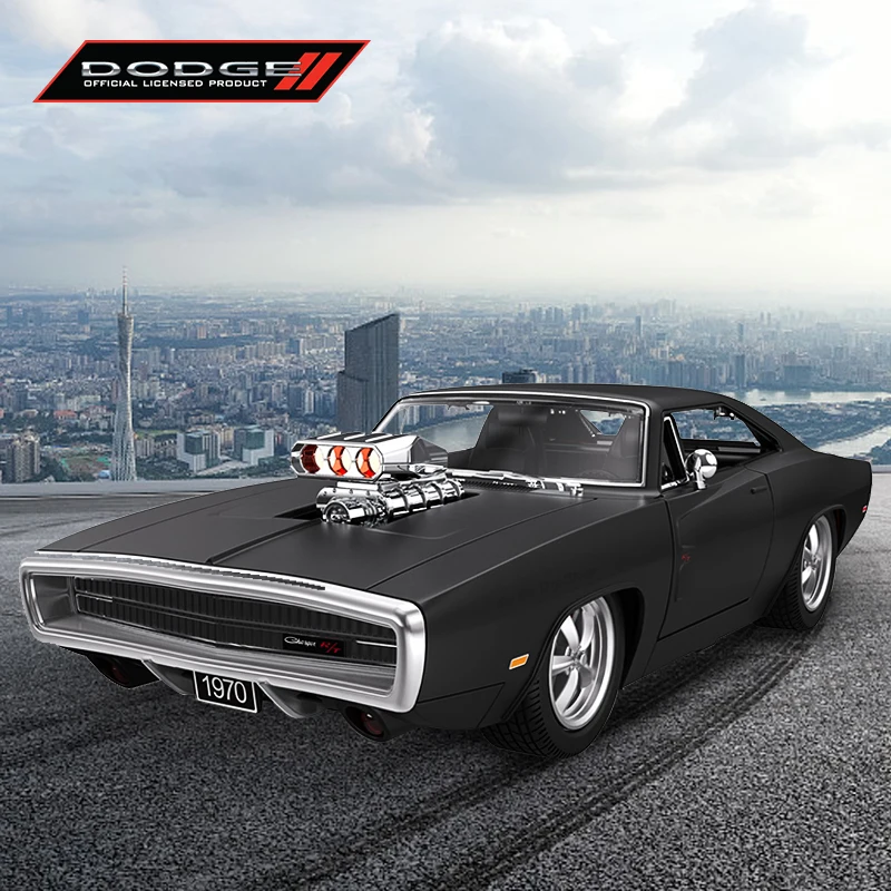 

1/16 Dodge Charger R/T 1970 RC Car Toys Radio Remote Control Car Muscle Vehicle Model Toys Gift for Kids Adults Collection
