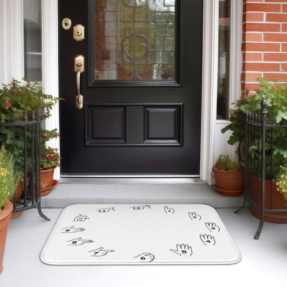 Auslan Коврики для унитаза ванной Коврик Ковер Искусственный мех