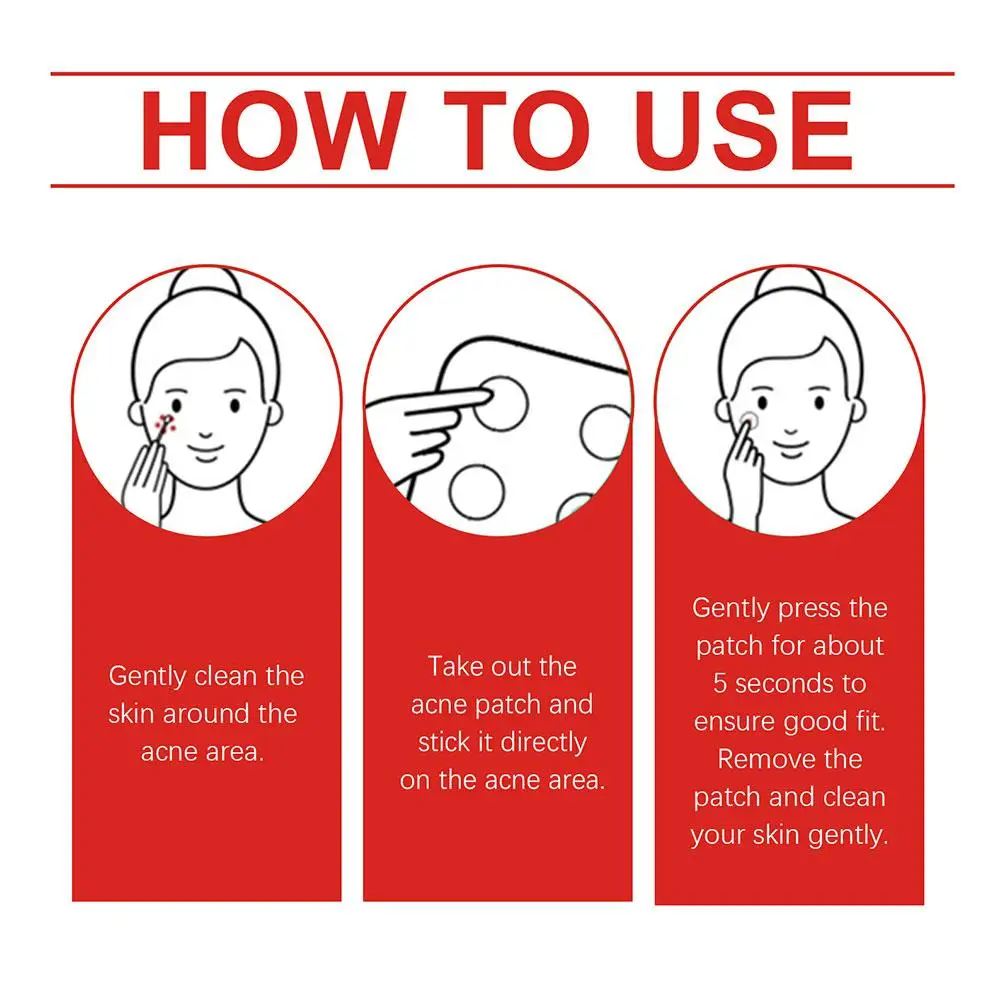 360 шт./компл. уход за кожей лица акне прыщи патчи 2 размера невидимые