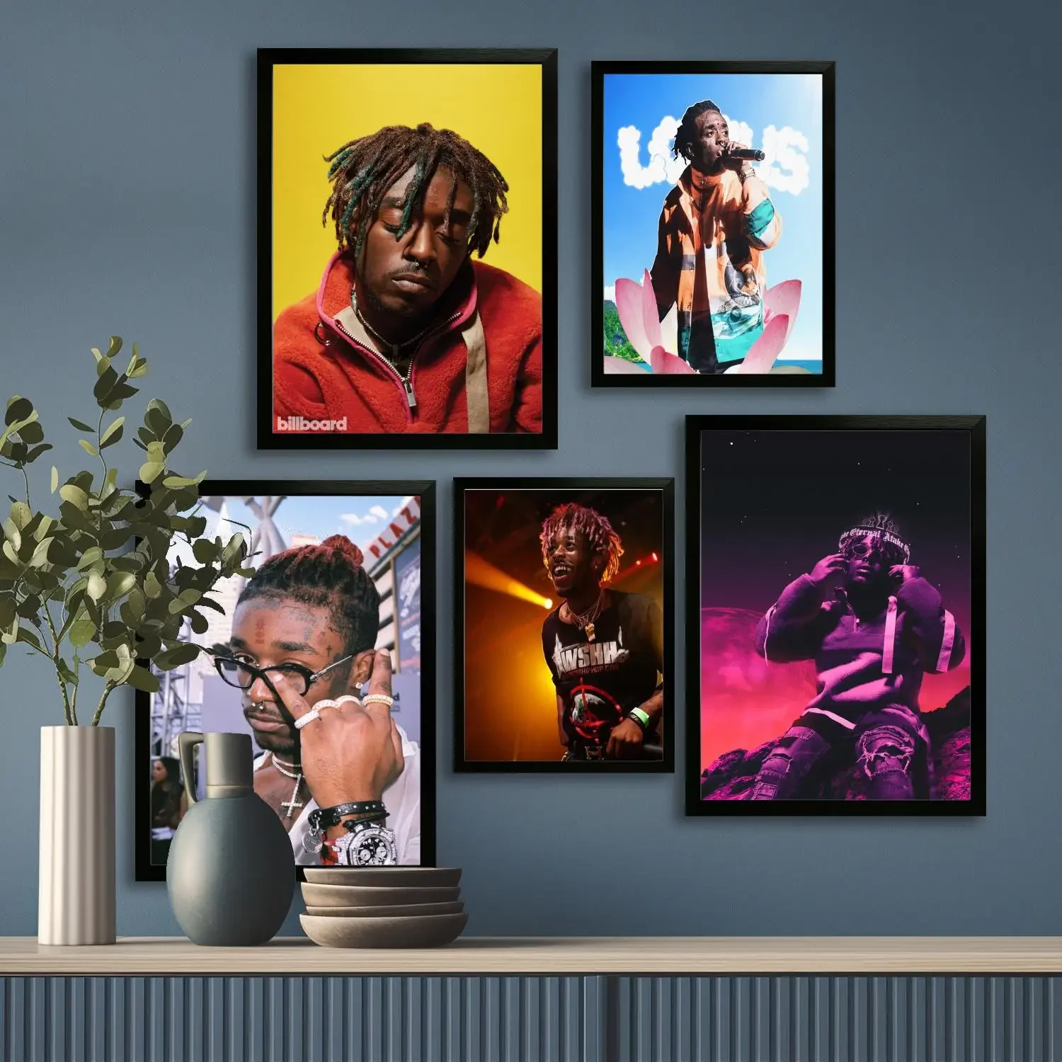 Lil uzi vert Холст Художественный постер Настенная живопись Печать Современные