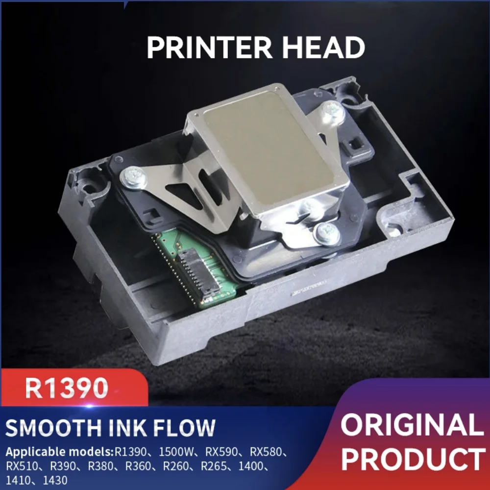 

Печатающая головка R1390 для принтера Epson R1390 1500W RX590 RX580 RX510 R390 R380 R360 R260 R265 1400 1410 1430