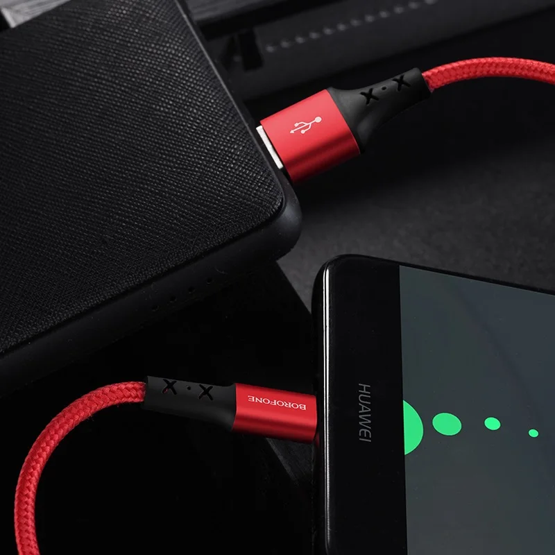Кабель зарядное устройство USB BOROFONE BX20 Enjoy - Type-C 2А 1 м красный | Мобильные телефоны и