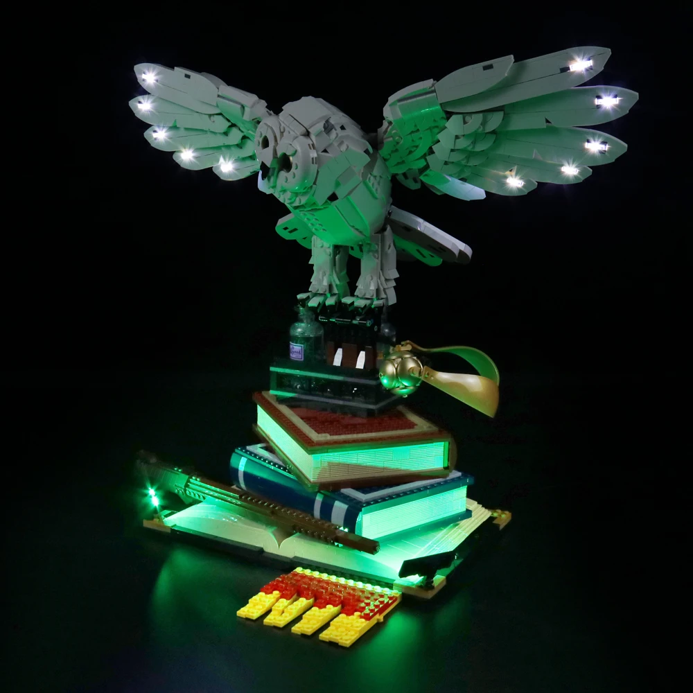 Светодиодная лампа освещения для 76391 строительных игрушек сделай сам (не