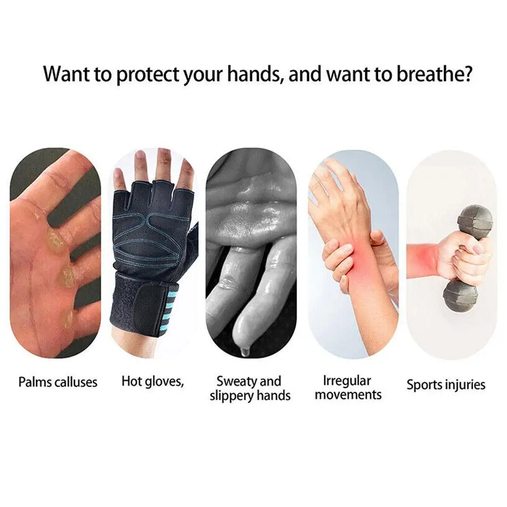 1 пара противоскользящие перчатки для занятий спортом
