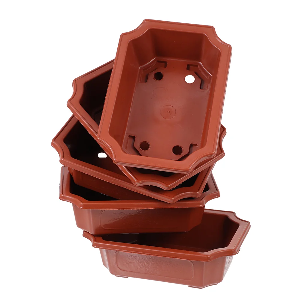 

Planter Bonsai Pot Plastic Flower Pots Outdoors Household Flowerpots