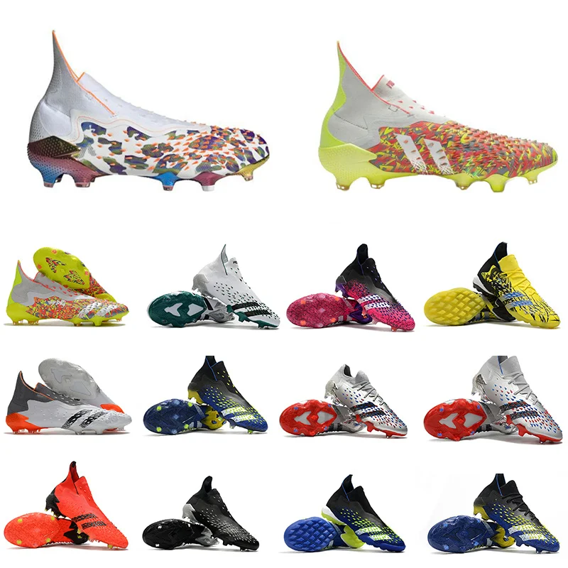 New 21 Predator Freak .1 FG Men's Outdoor Football Shoe Training Football Boots Soccer Shoes