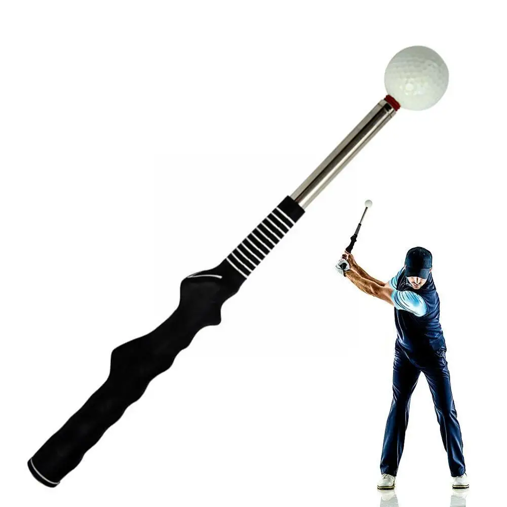 

Golf Telescopic Swing Stick Golf Swing Training Trainer Aids Warm-Up Stick For Indoor & Outdoor Golf Accessories I7P6