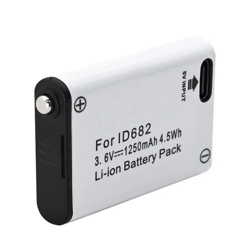 Фото Аккумулятор DL-PZ682 3.6V 1250mAh для налобного фонаря Petzl Actik Core, перезаряжаемая литиевая батарея от Petzl №2