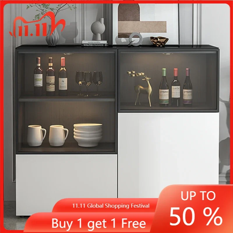 

Modern Vintage Corner Kitchen Cabinets Pantry Shelf Integral Luxury Kitchen Cabinets Open Küchenschrank Kitchen Furniture YQ50KC