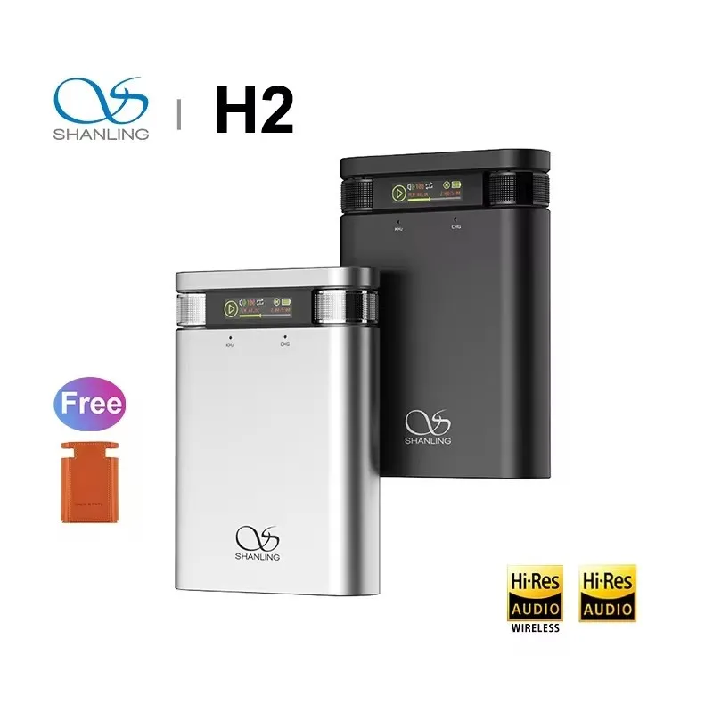 SHANLING H2 портативный USB ЦАП усилитель Hi-Res аудио Bluetooth для наушников CS43198 чип LDAC PCM384