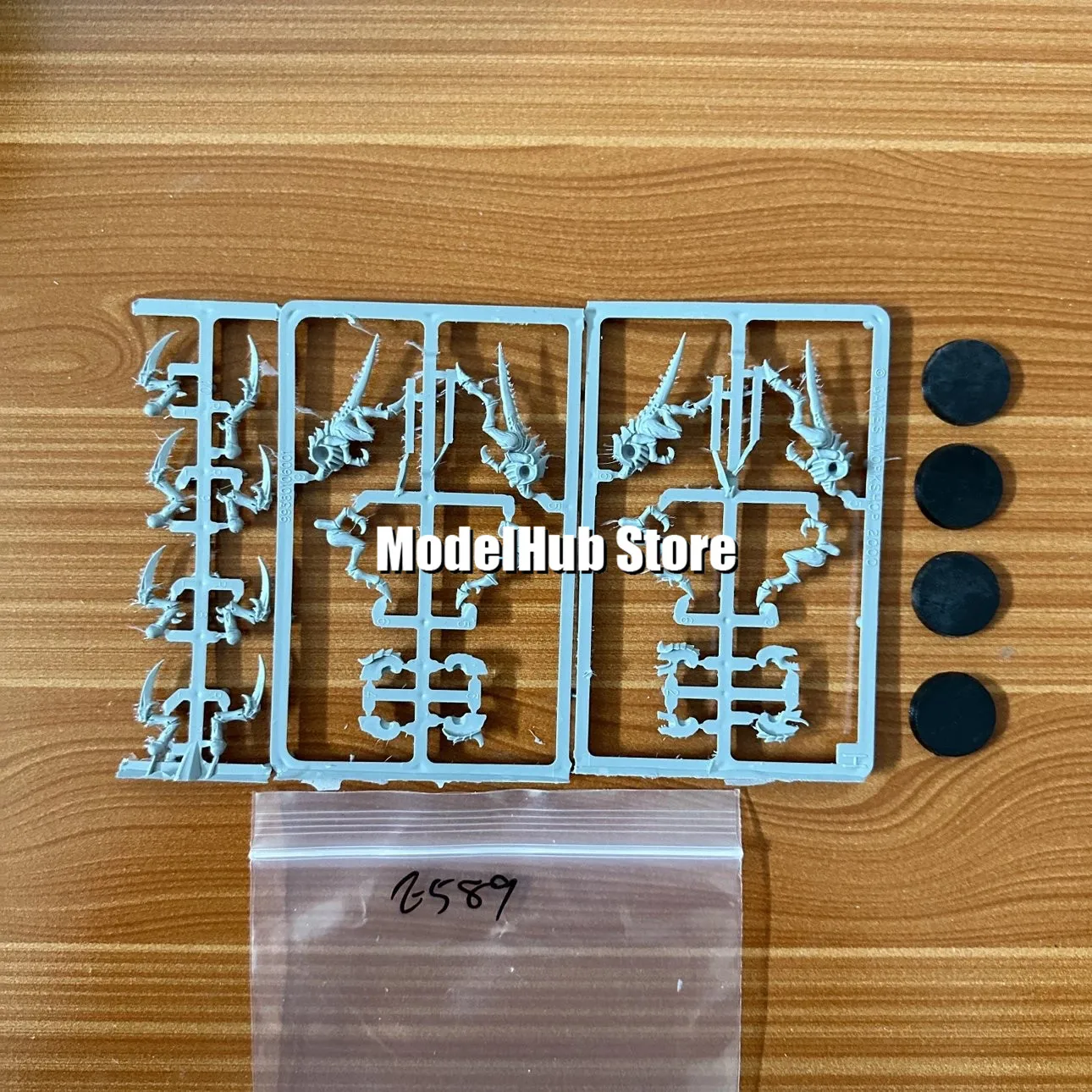 

Неокрашенная модель из смолы E589, набор для гаража, игровая Миниатюрная модель для настольных игр