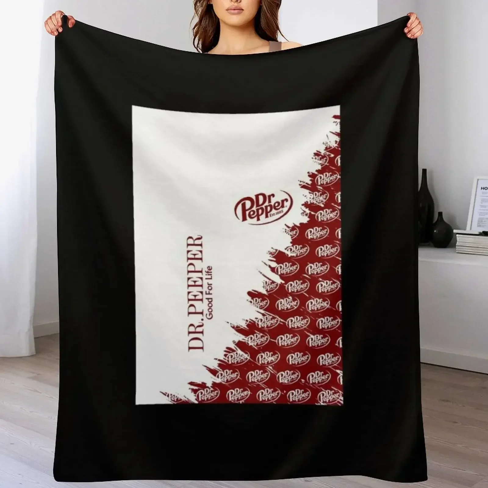 Одеяло Dr Pepper Retro de en 3D.jpg зимние кровати Одеяла для волос