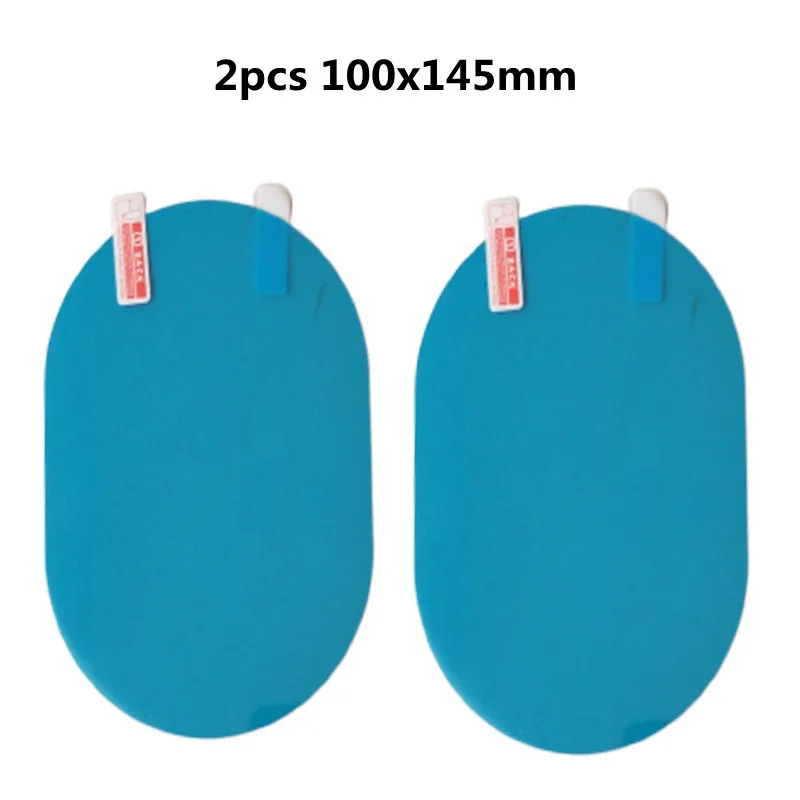 

2 шт. автомобильная наклейка непромокаемая пленка для зеркала заднего вида автомобиля зеркало заднего вида дождевая пленка прозрачный прицел в дождливых дней автомобильная пленка