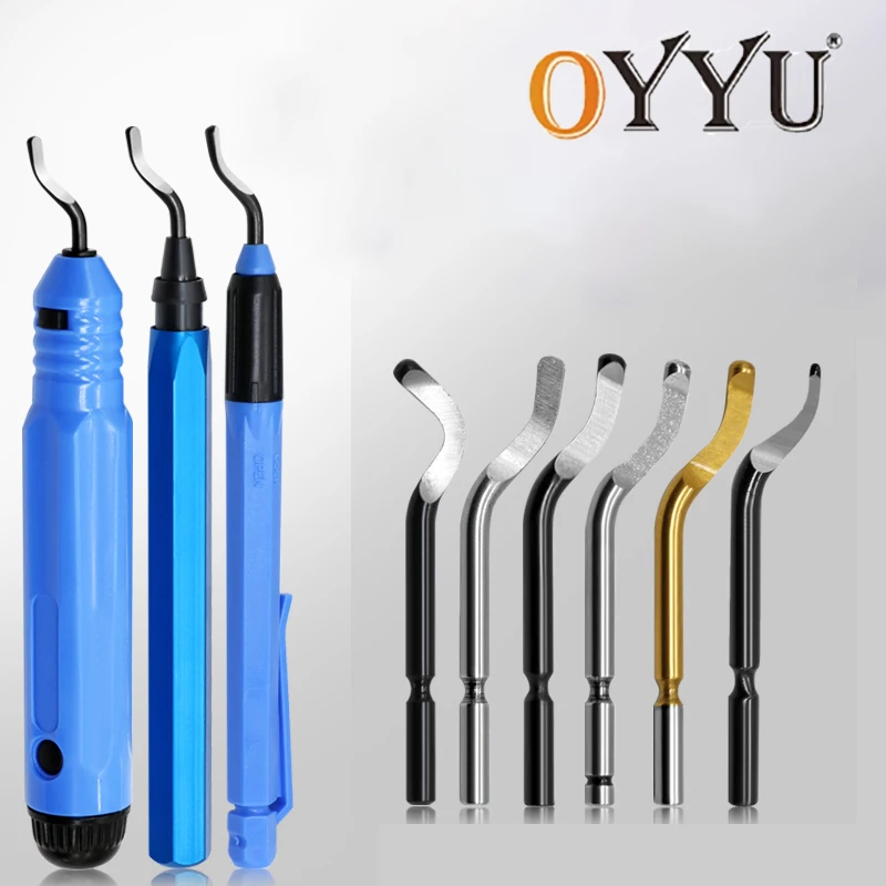 

1PCS Deburring Tool BS1010 BS1018 BK3010 Plastic Copper Aluminum Corner Crack Trimming Knife Scraper Deburring Cutters Set