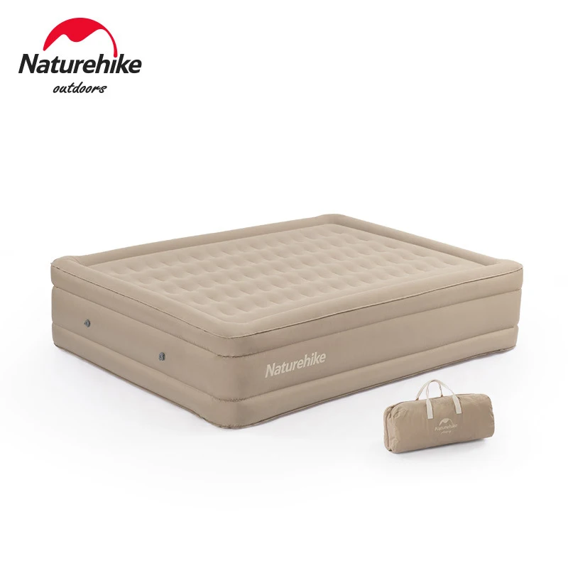 

Naturehike Outdoor Inflatable Mattress Camping Tent Mattress 28/46cm Thick Double Air Cushion Moisture-proof Cushion