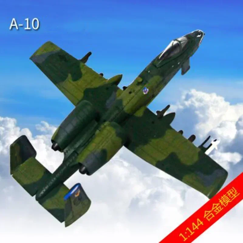 Масштаб 1/144 американская ВМС США армия A10 летательный аппарат для атаки модели