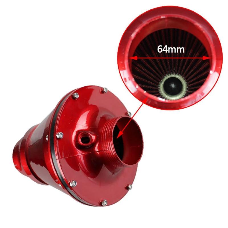 Воздушный фильтр с грибовидной головкой 2 шт. 3 дюйма/76 мм впускной сильфоновый