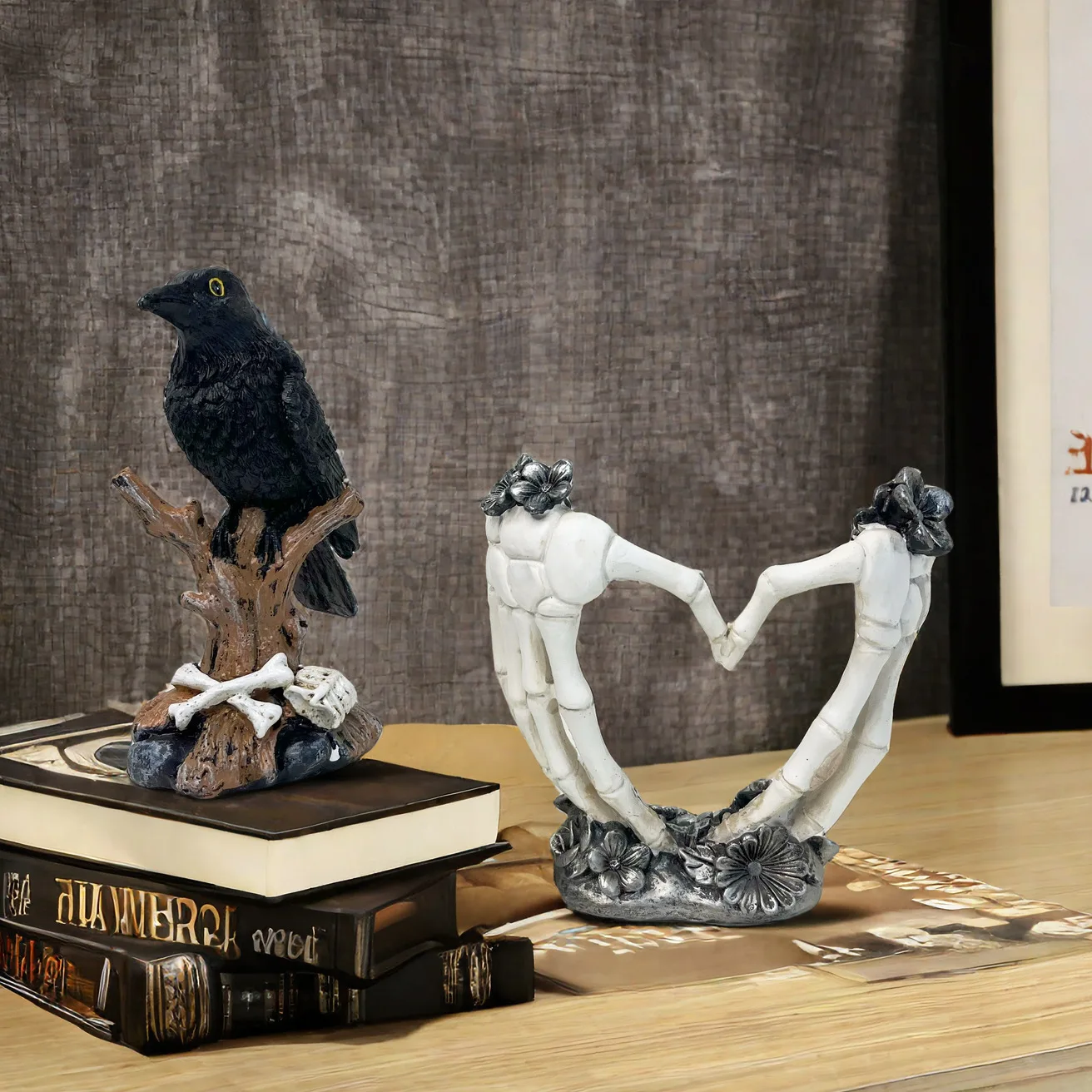 Новое волшебное зеркало на Хэллоуин украшение для рук дома День мертвых