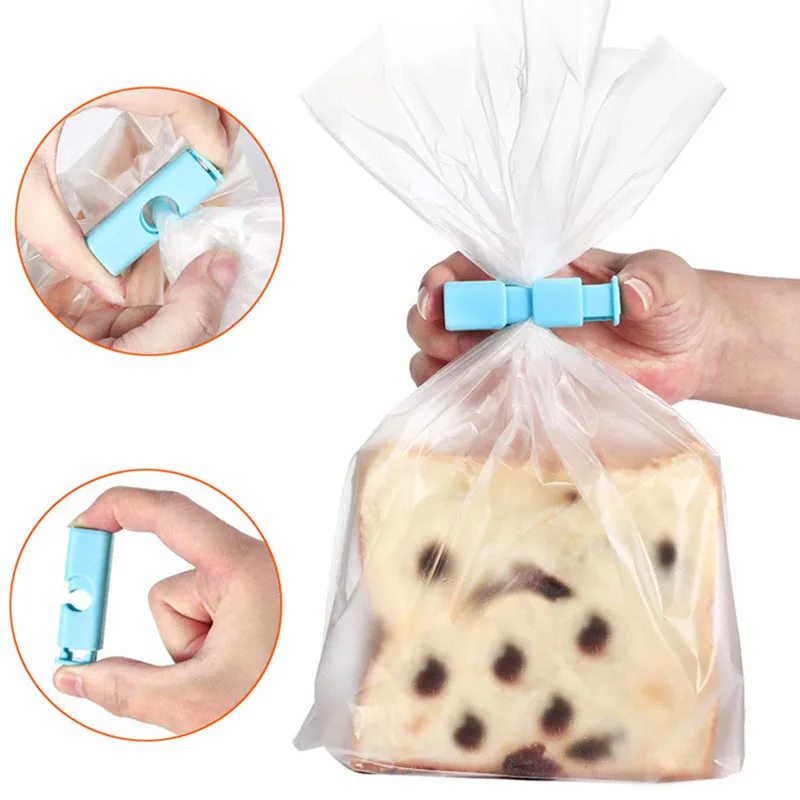 

1/3Pc Snack Clips for Packages Sealing Fresh Food Bag Sealer Retain Freshness Food Storage Bag Clips Kitchen Accessories