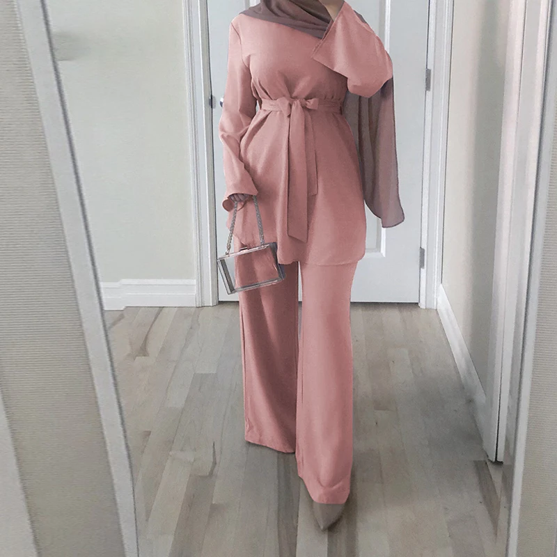 Дубай Abaya Eid Mubarak кафтан индейка мусульманская мода хиджаб платье наборы мусульманская одежда Abayas для женщин мусульманские наборы режимов