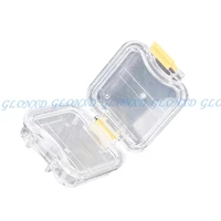 new 10pcs50pcs small crown box with transparent flexible film plastic teeth tool material inside denture storage