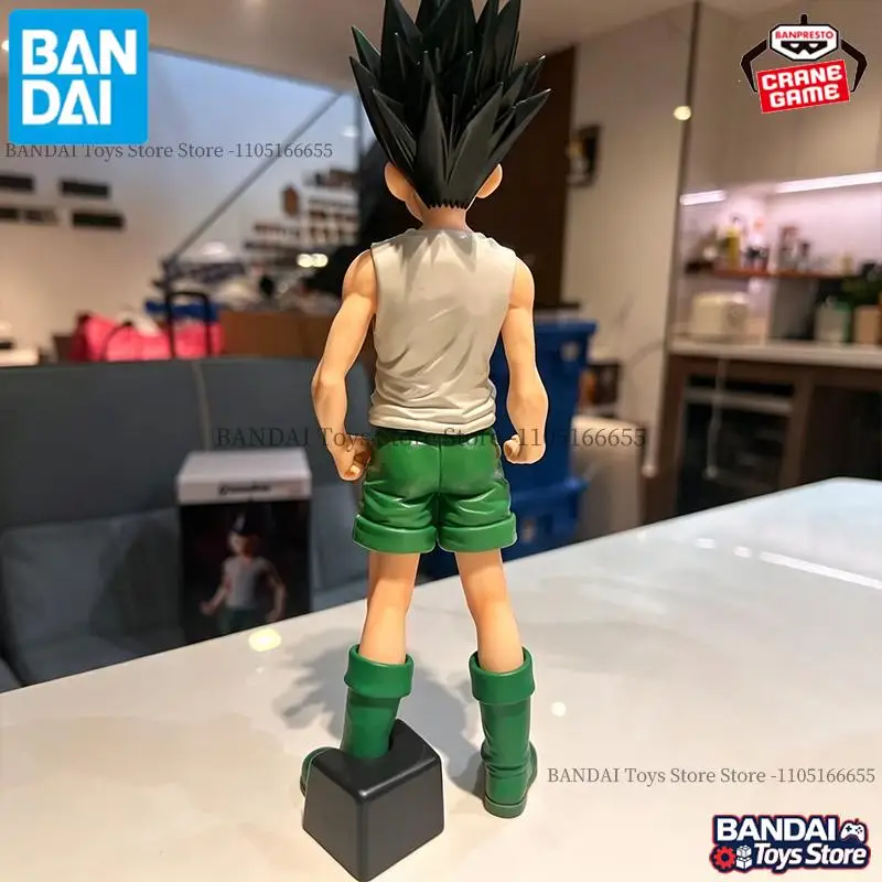 Фото Оригинальные фигурки Bandai Banpresto HUNTER x HUNTER Grandista Гон Фрикс, аниме-фигурки, модель персонажа, статуэтка, игрушка. №4