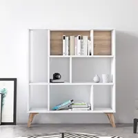 Wooden Bookcase White Book Shelf For Bedroom Decor Organizer Case Kids Nursery Wall Storage Office Home Furniture From Turkey