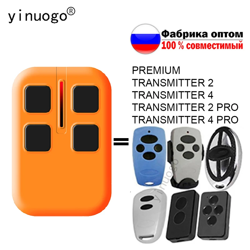 

DOORHAN TRANSMITTER 2 4 PRO Remote control for Gate 433MHz Dynamic Code Keychain Barrier