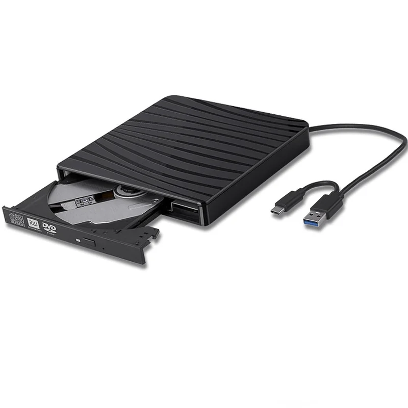 Портативный USB 3 0 DVD-ROM Оптический привод внешний тонкий CD ROM дисковый ридер