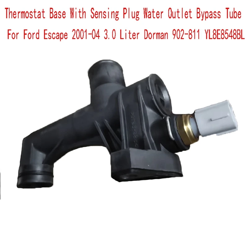 Основание термостата с чувствительным штепселем отводящая трубка для Ford Escape 2001-04