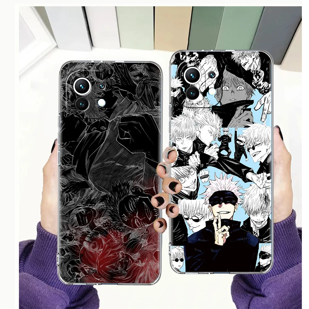 

Anime Comic Collection Case for Xiaomi Poco F3 X3 X4 GT NFC M3 Mi 9T 11 Ultra 11X 11i Note 10T Pro Lite 5G TPU Transparent Cover