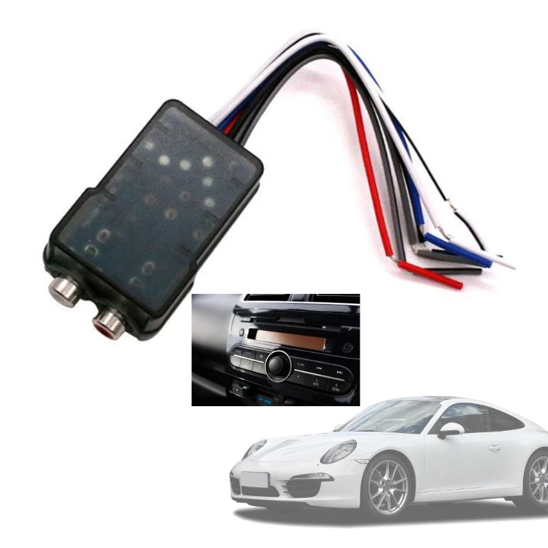 

Car Stereo Speak Hi-Low Converter High to Low Frequency