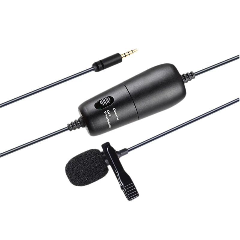 Professional Grade 3.5Mm Lavalier Microphone Perfect For Iph