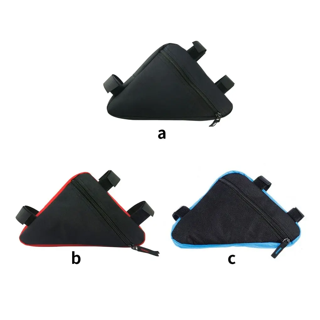 

Bicycle Storage Bag Waterproof Portable Cycling Pouch Large Capacity Bike Pocket Bicycle Accessories Triangle Pouch Bike Bag