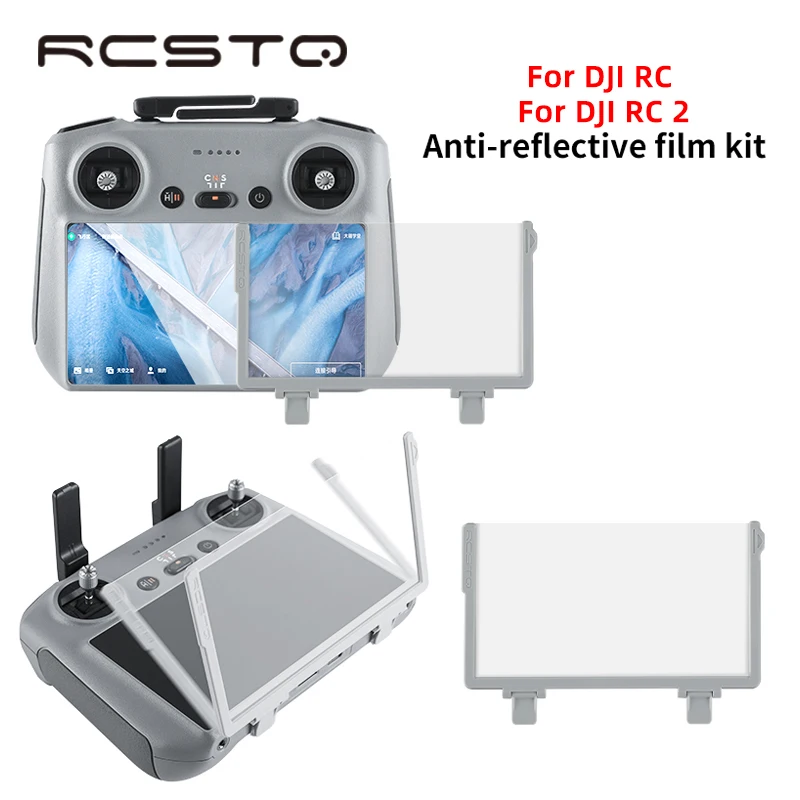 Антибликовая пленка RCSTQ для Dji Air 3 RC 2 /Dji Mini 3 Pro RC Антибликовая закаленная пленка для Air 2S пульт дистанционного управления Bloom