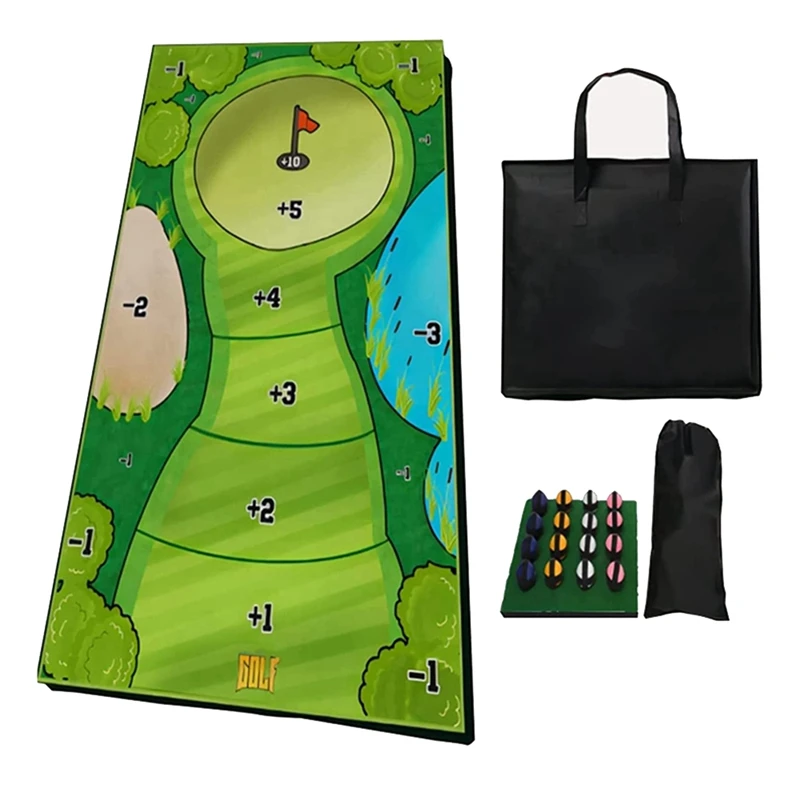 

Hot Golf Games For Adults Indoor,Mini Golf Course Casual Golf Game Set Golf Training Aid Equipment,Golf Training Mat