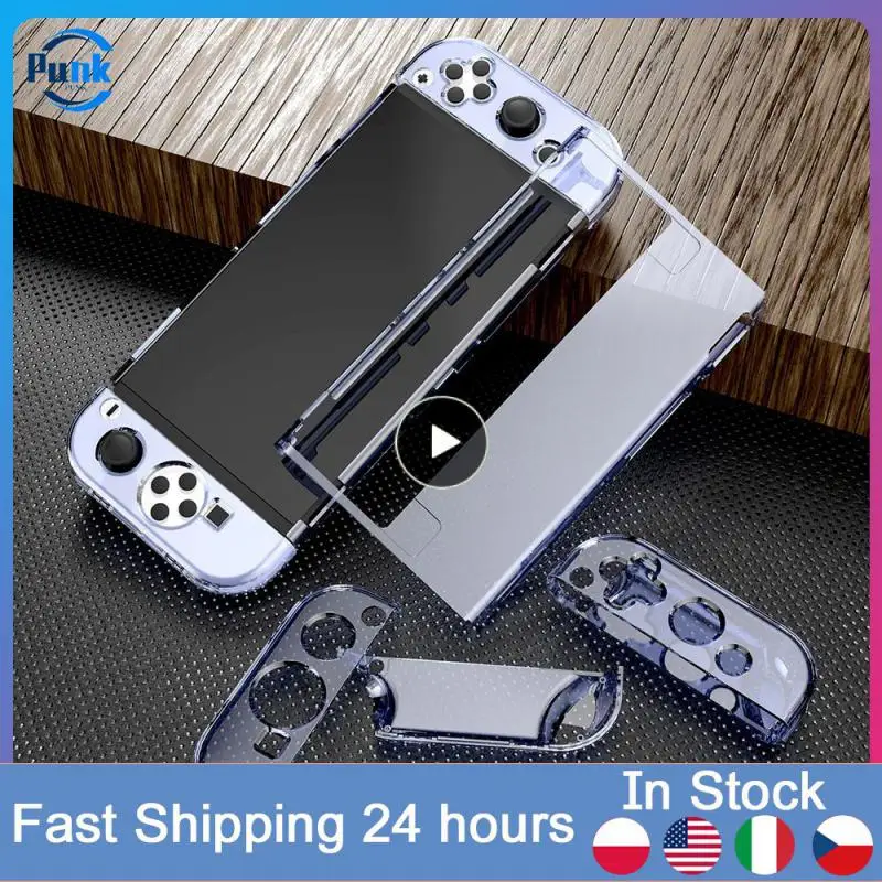 

Ns Oled Console Hard Shell Pu Protection Carry Bag Accessories Storage Pouch Case with Hand Strap for Switch Oled Cover