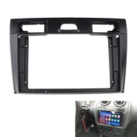 2 din car radio fascia for ford fiesta 2006 2011 dvd stereo frame plate adapter mounting dash installation bezel