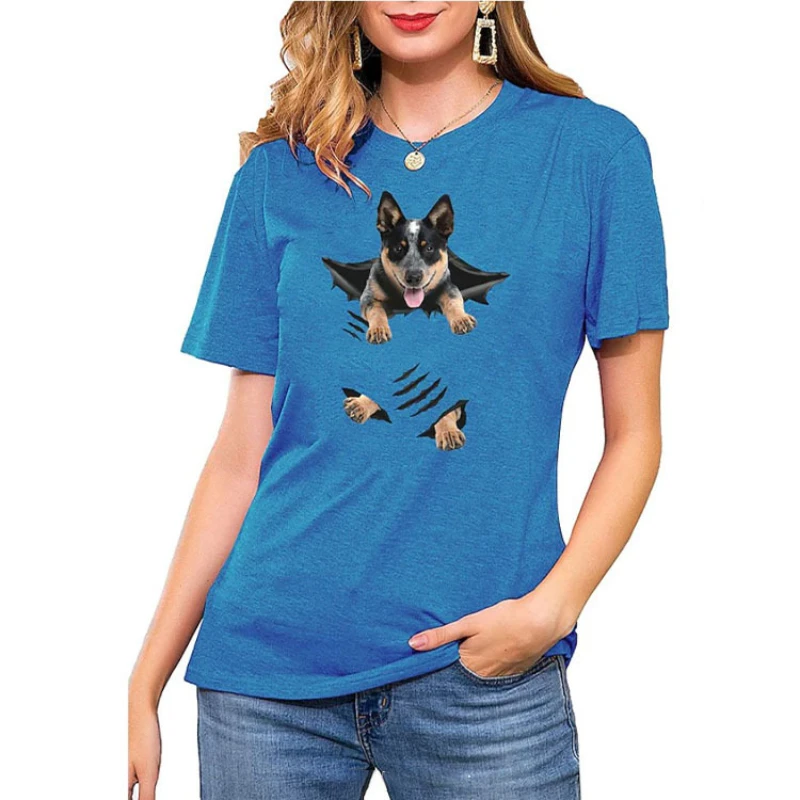 

2022 Women's Fashion T-Shirt Summer Clothes Short Sleeve Printed T-Shirts Female Plus Size Tops Blouse